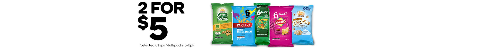 Chips Multi Pack Woolworths 1569