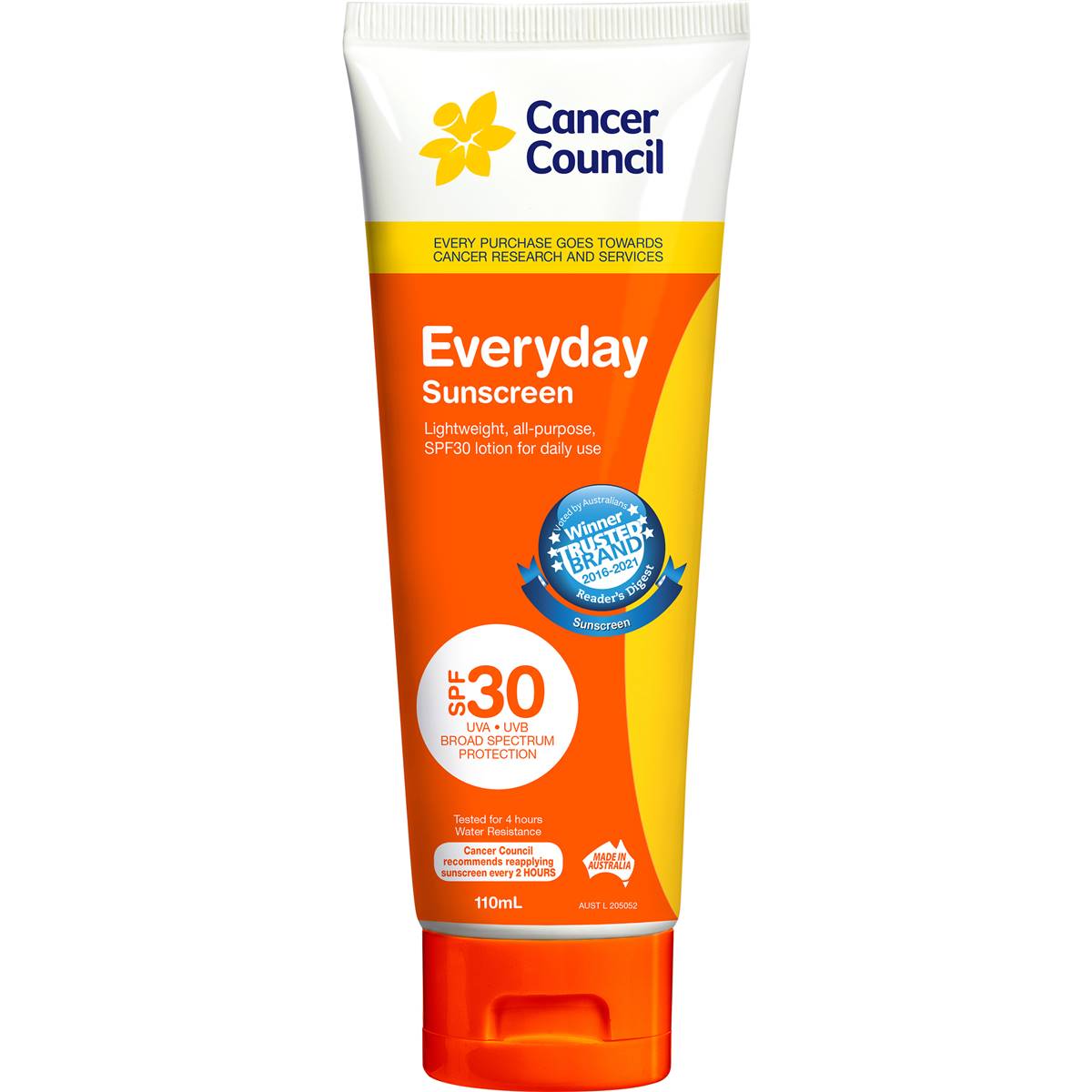 Cancer Council Spf 30+ Sunscreen Everyday