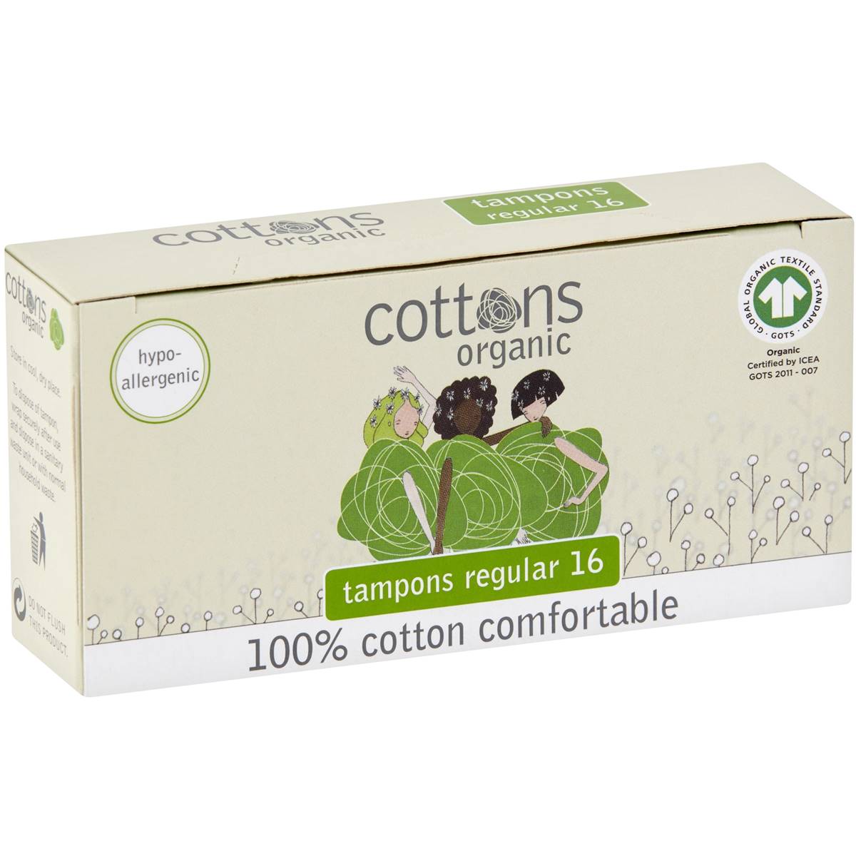 Cottons Tampons Regular