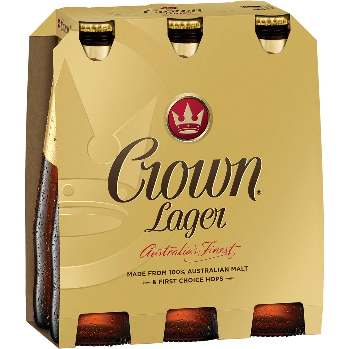 Crown Lager Stubbies