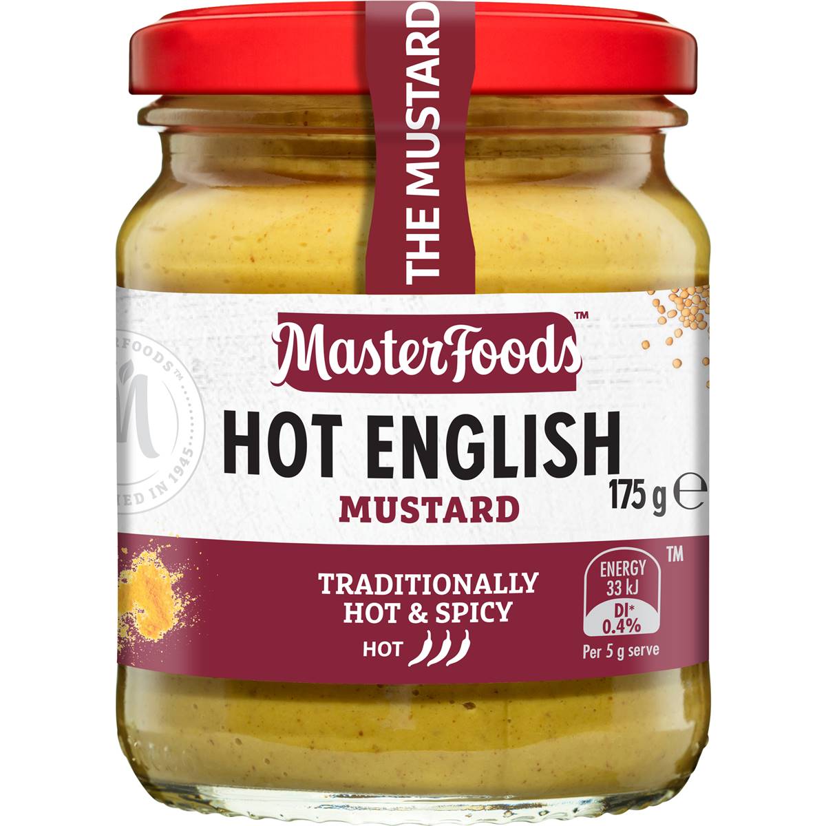 Masterfoods Mustard Hot English