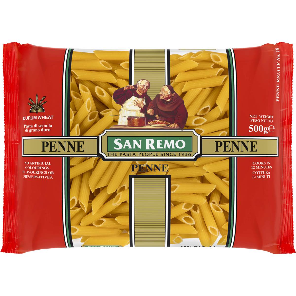 San Remo Penne Pasta No 18