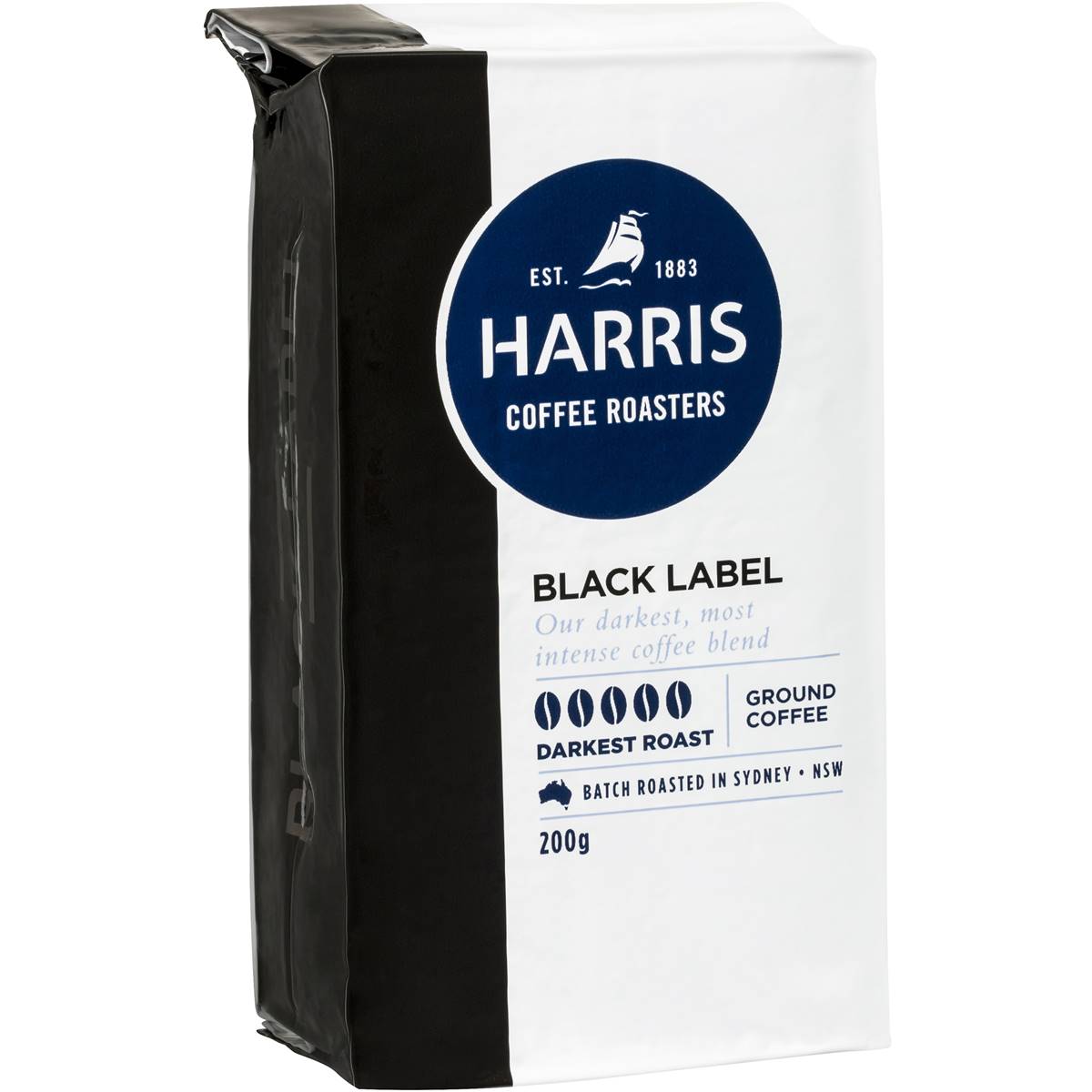 Harris Ground Coffee Brick Black Label