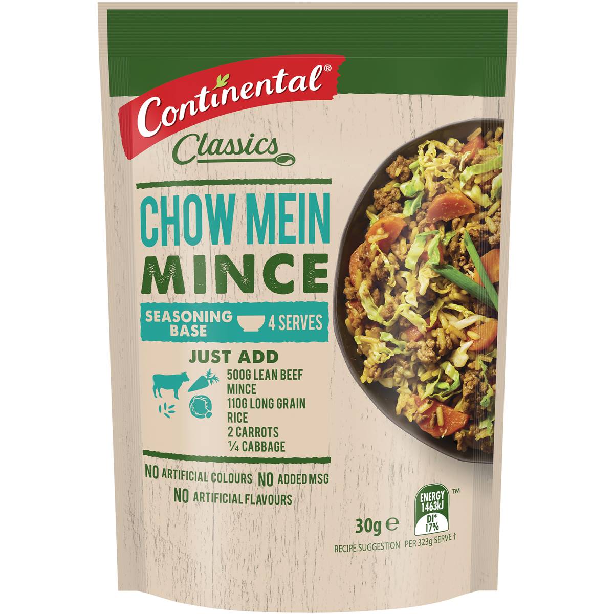 Continental Recipe Base Chow Mein Mince