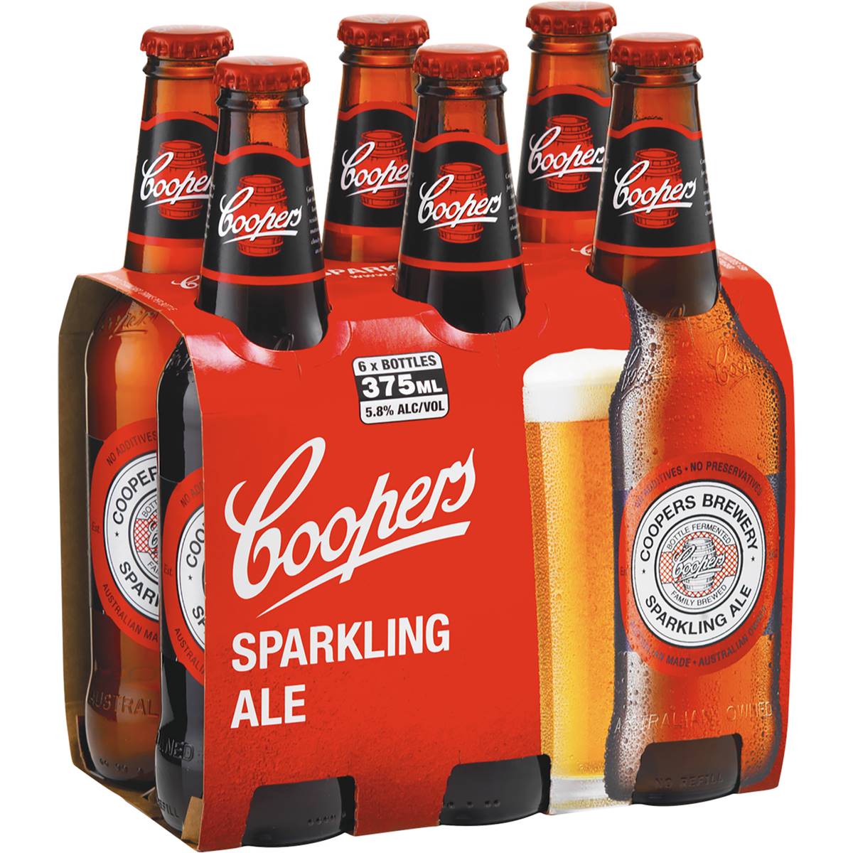 Coopers Sparkling Ale Stubbies