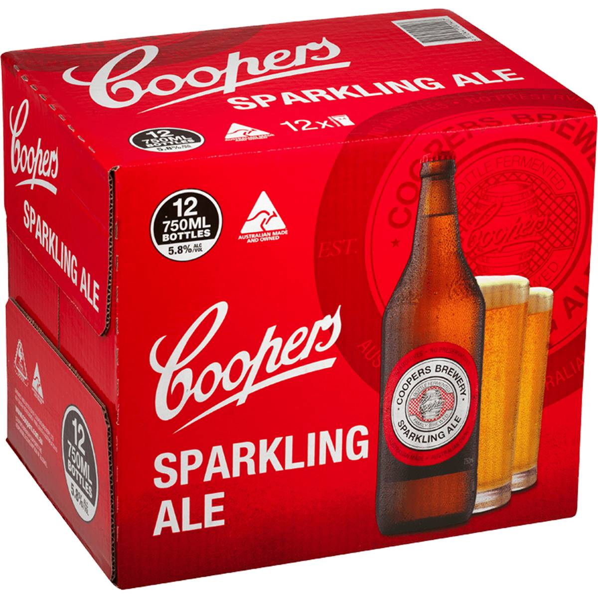 Coopers Sparkling Ale Long Neck