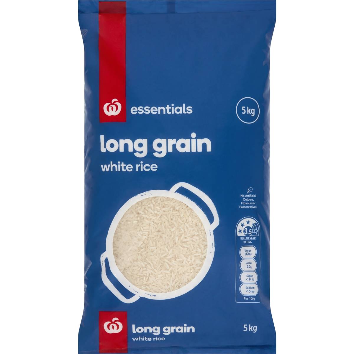 Homebrand White Rice Long Grain