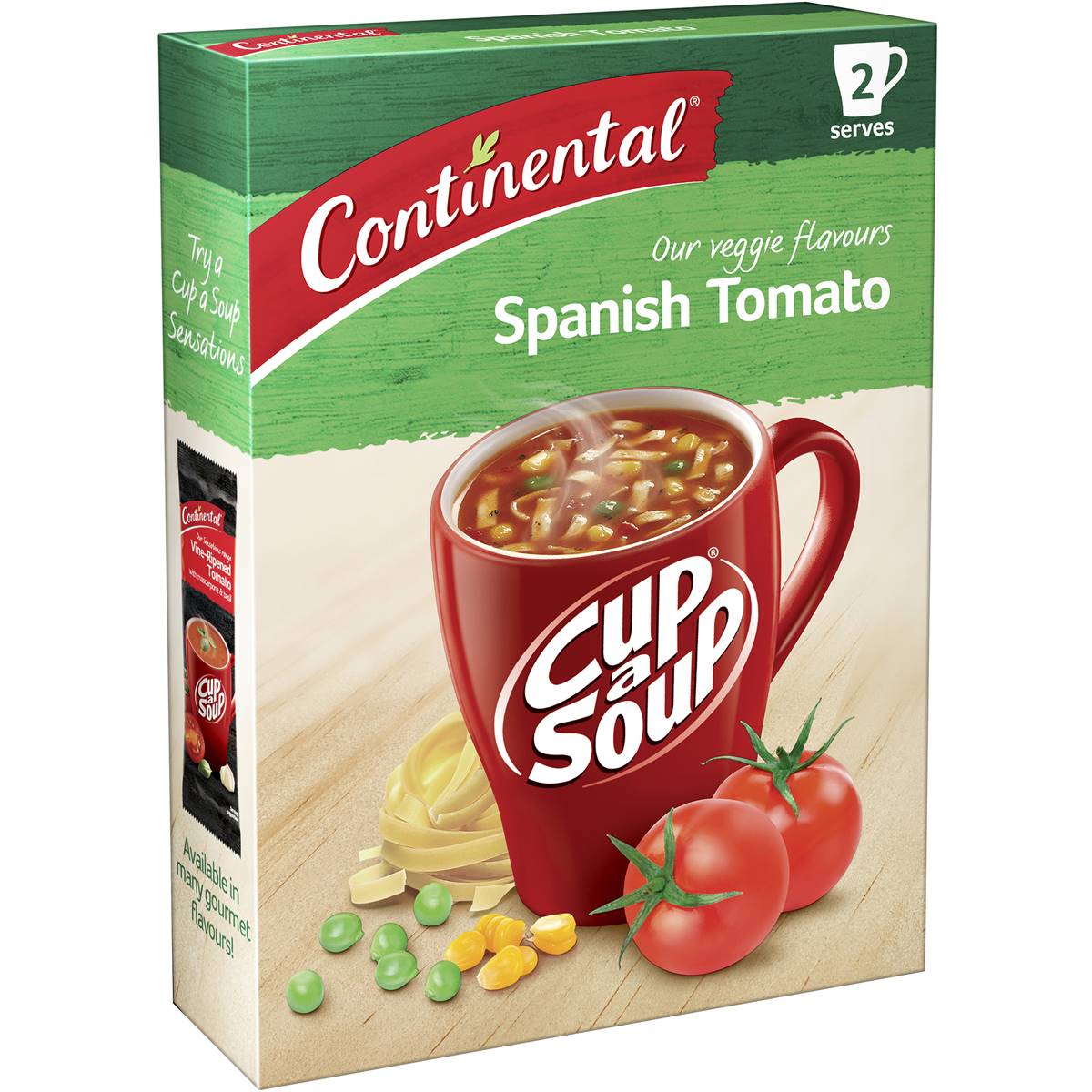 Continental Cup A Soup Instant Soup Hearty Spanish Tomato