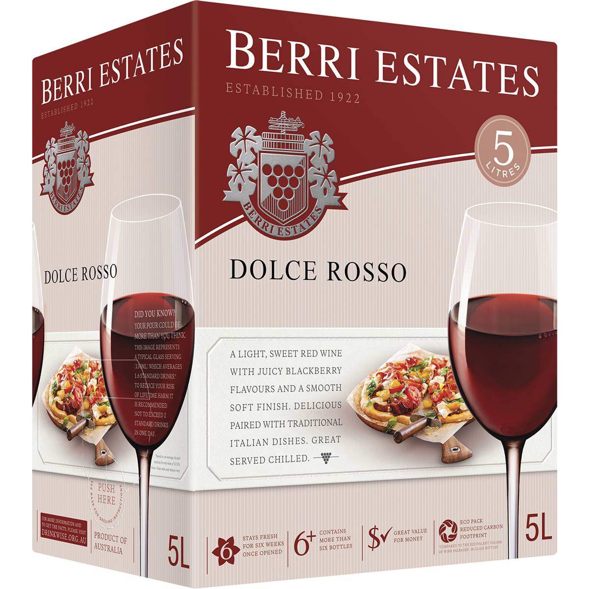 Berri Estates Cask Wine Dolce Rosso