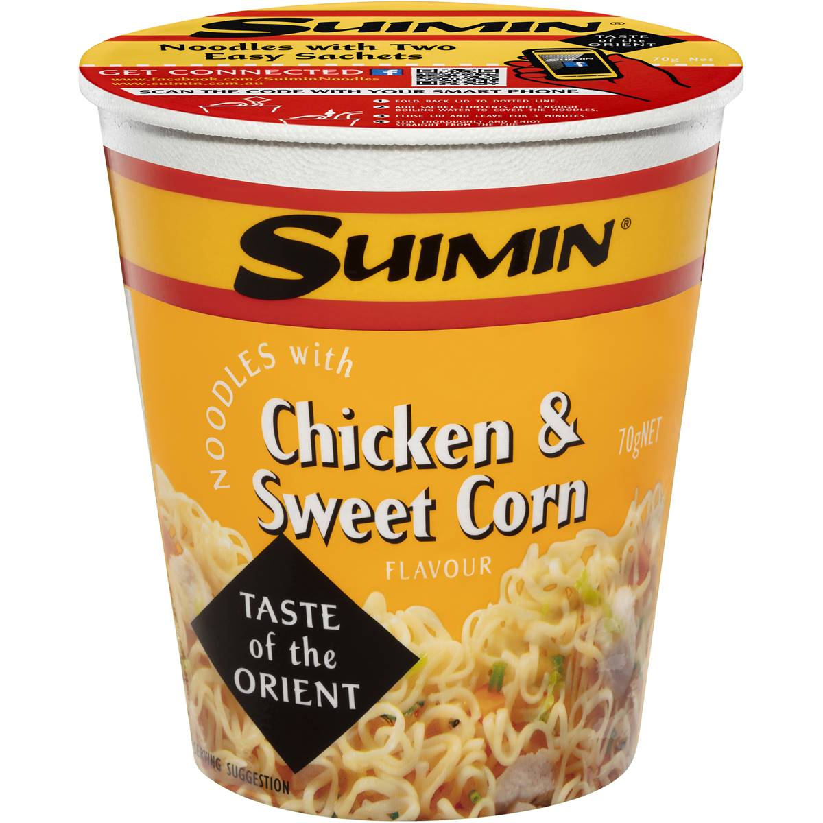 Suimin Chicken & Sweet Corn Noodle Cup