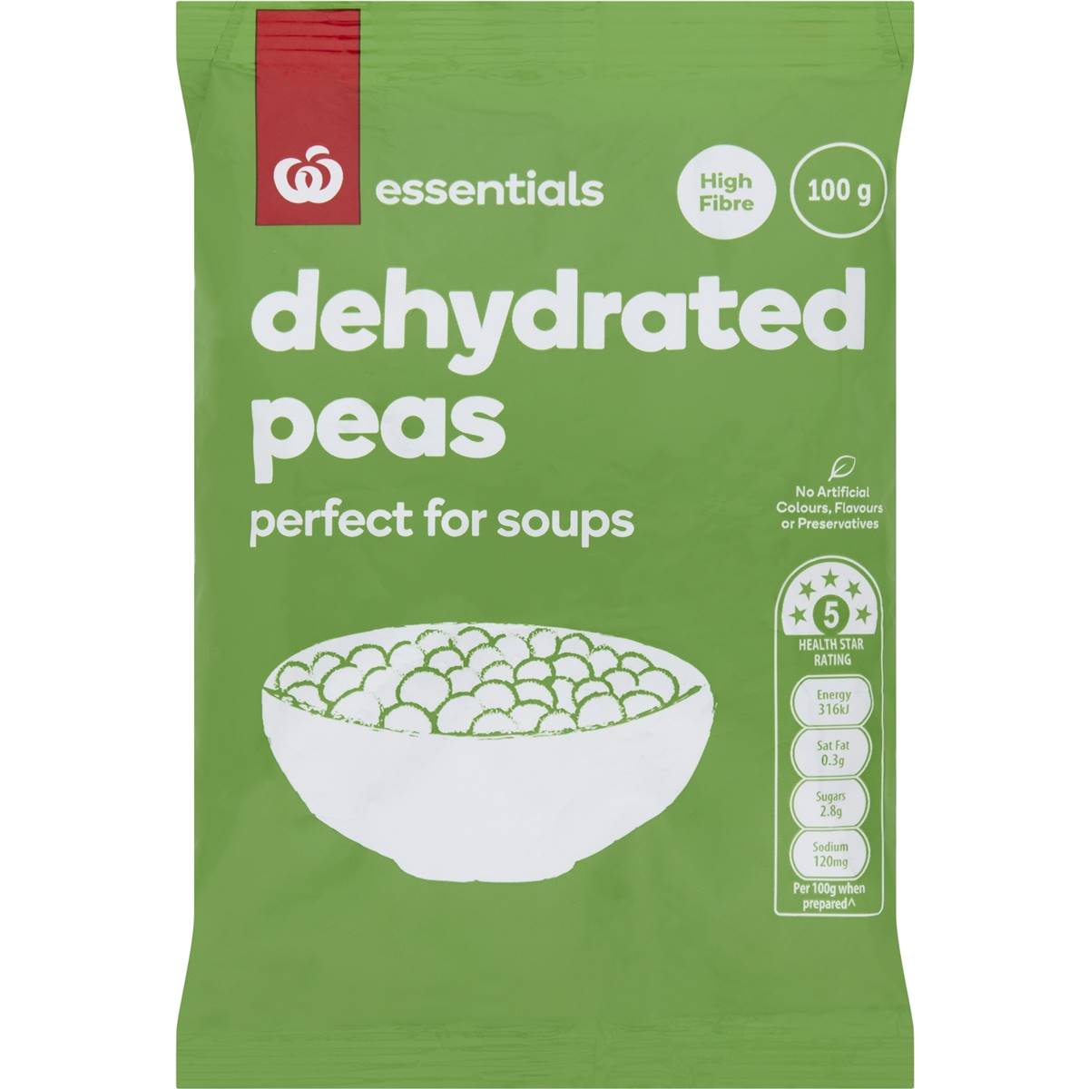 Homebrand Peas Dehydrated