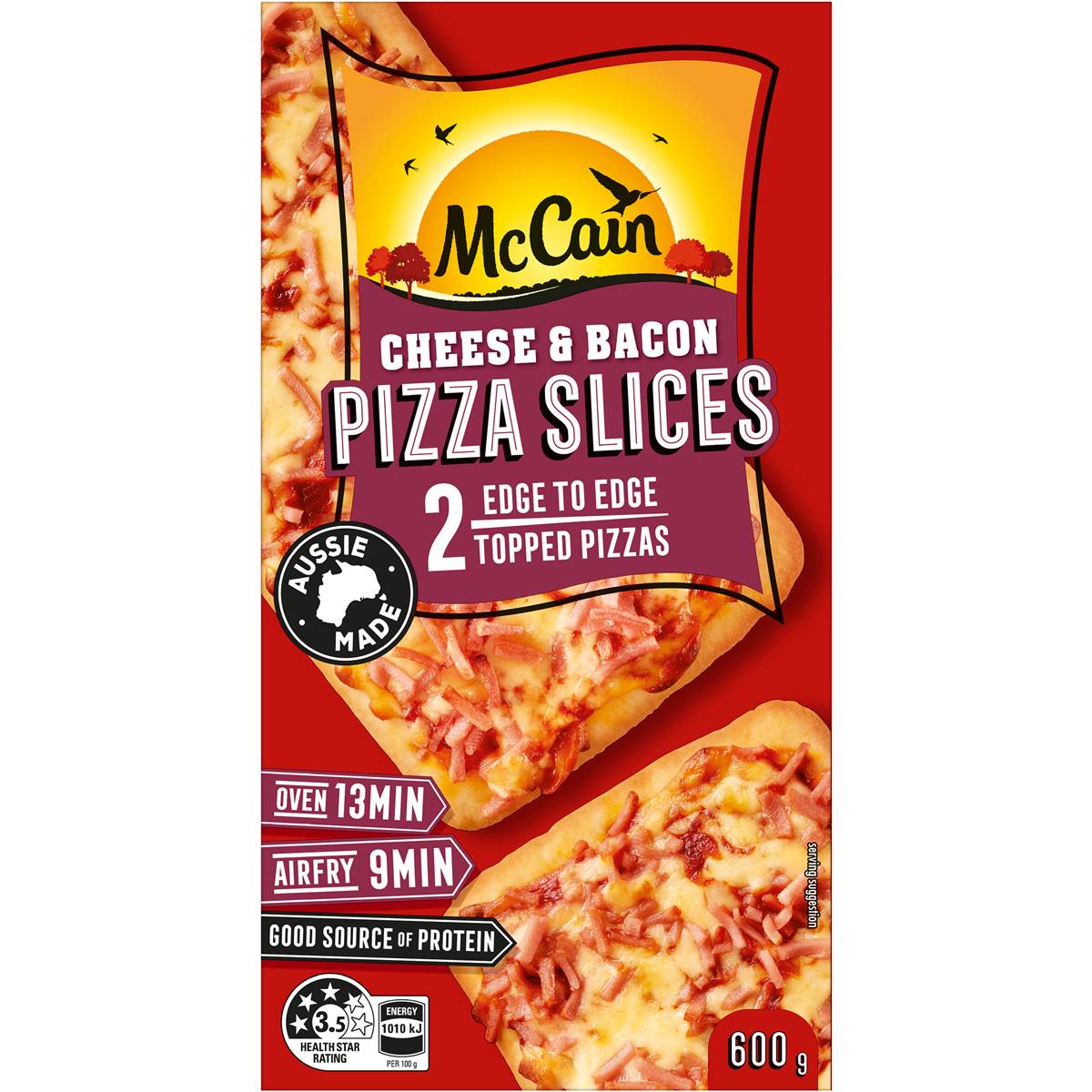Mccain Pizza Slice Cheese & Bacon