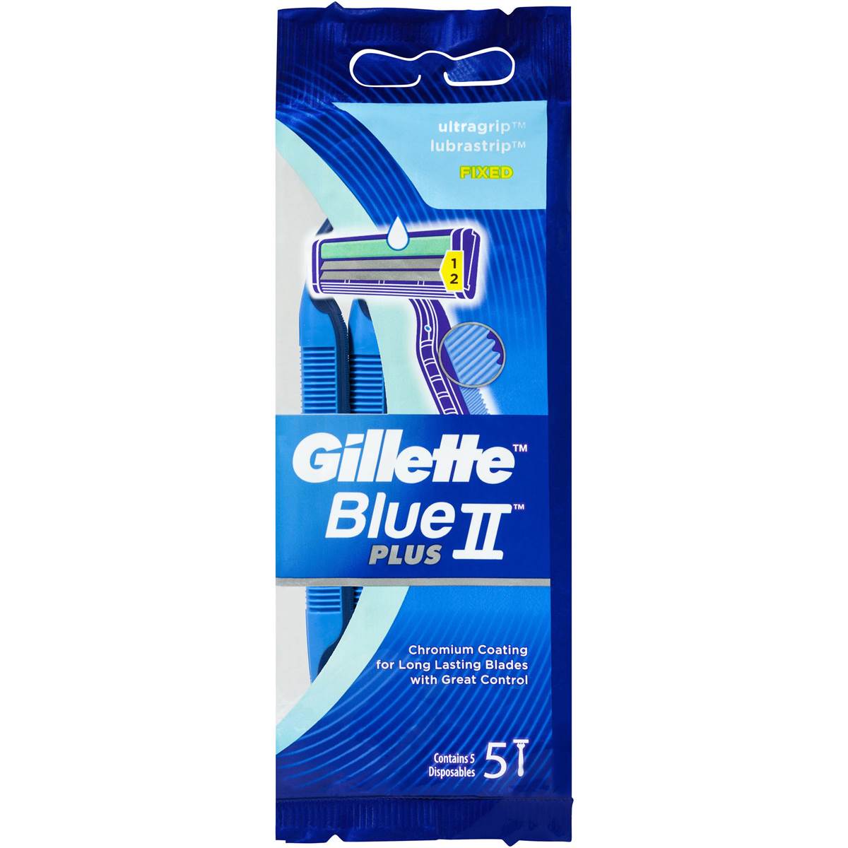 Gillette Blue Ii Disposable Shaving Razor Plus