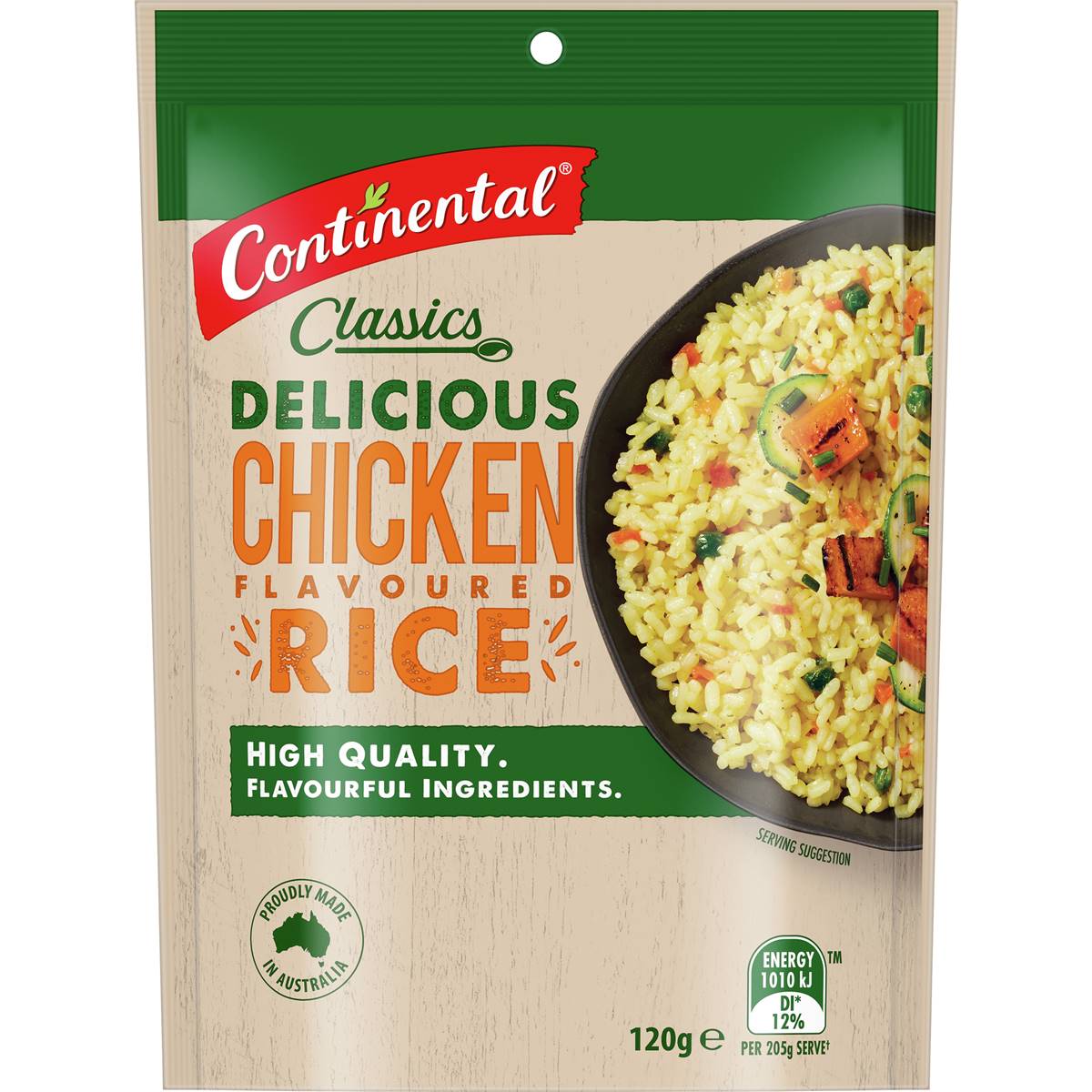 Continental Flavoured Rice Chicken