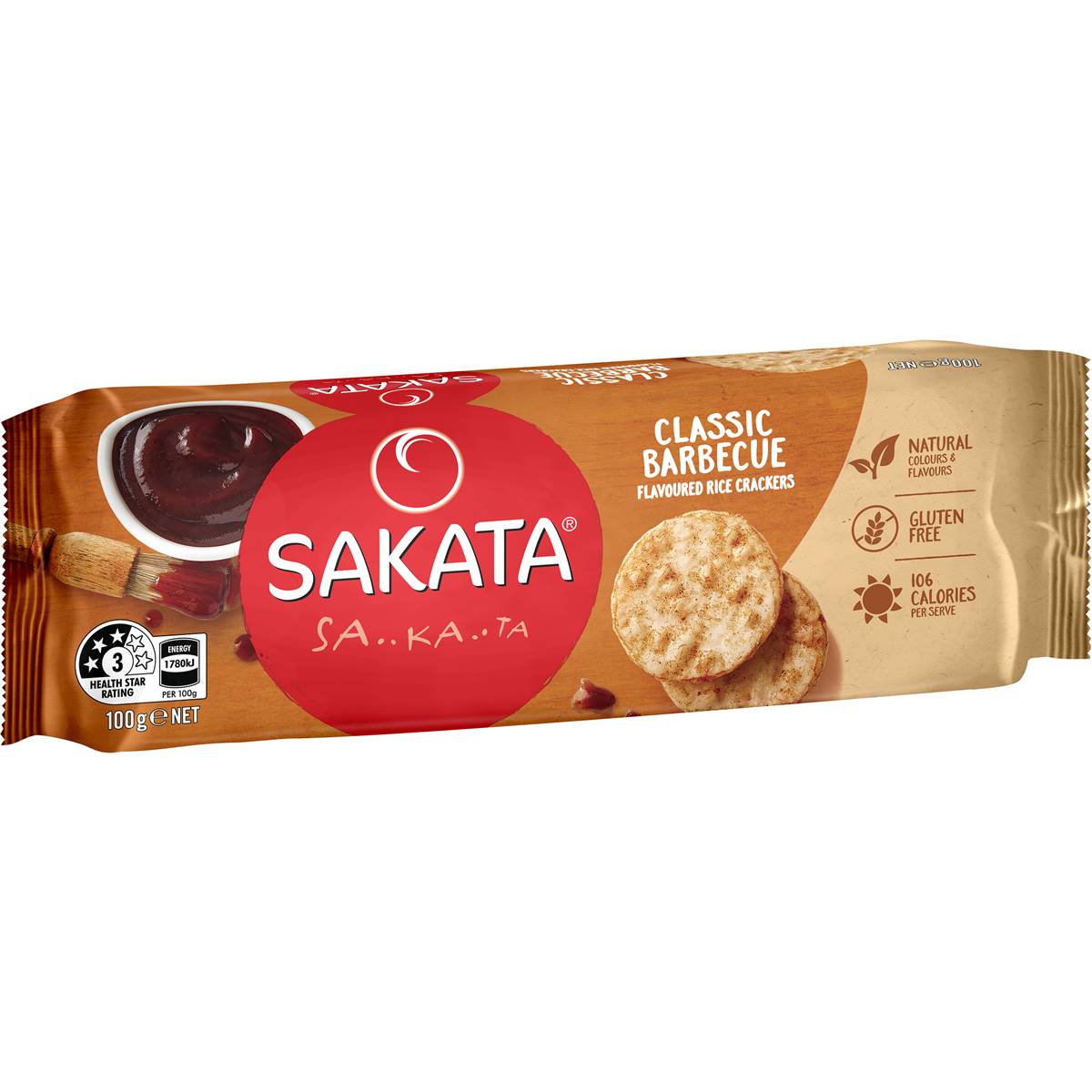 Sakata Rice Crackers Classic Bbq