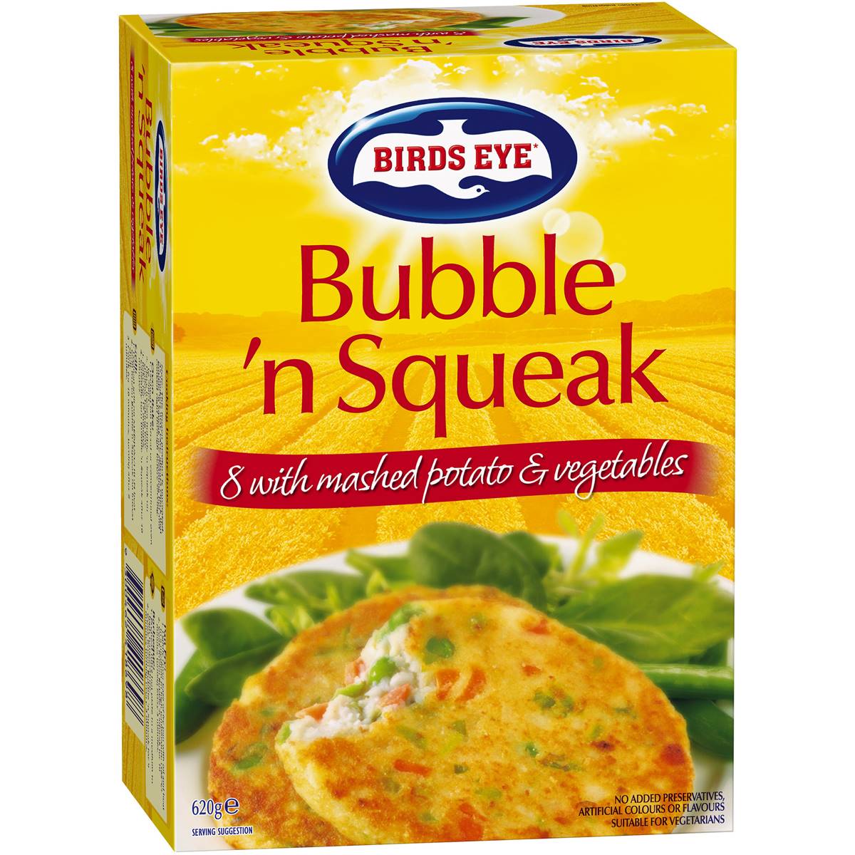 Birds Eye Bubble & Squeak Vegetable Patties