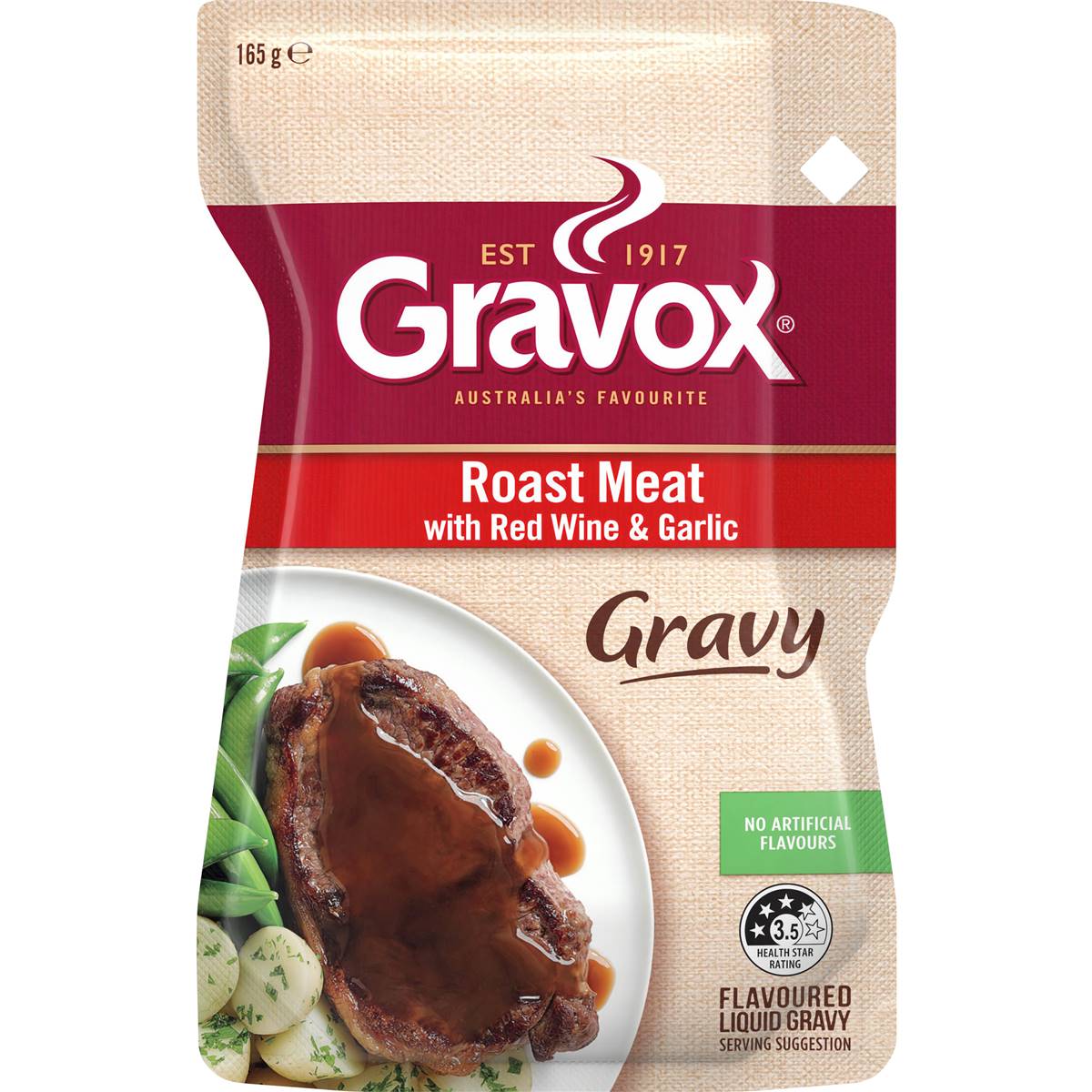 Gravox Gravy Mix Roast Meat Red Wine Garlic