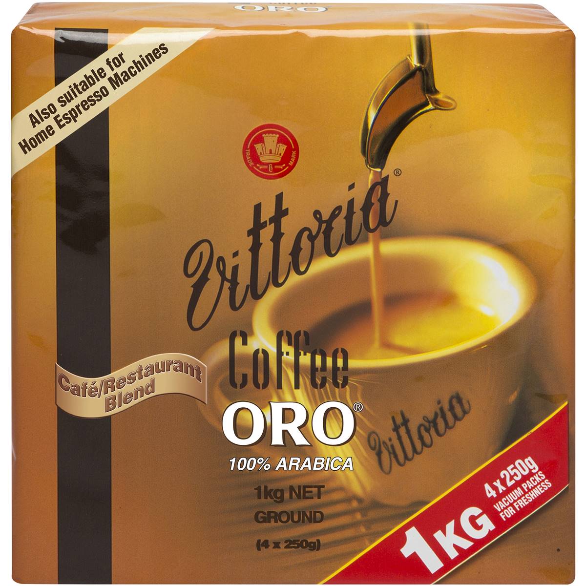 Vittoria Ground Coffee Oro