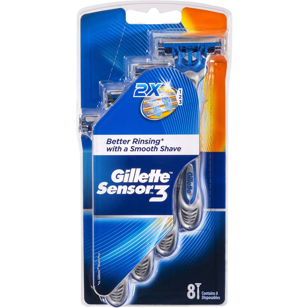 Gillette Sensor 3 Disposable Shaving Razor 