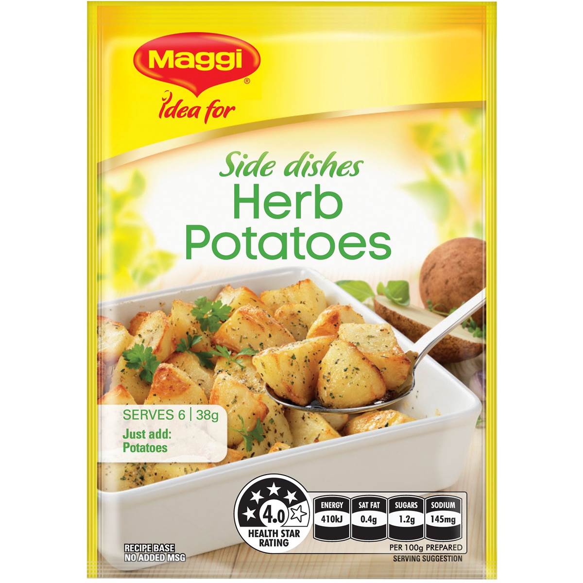 Maggi Herb Potatoes Recipe Base