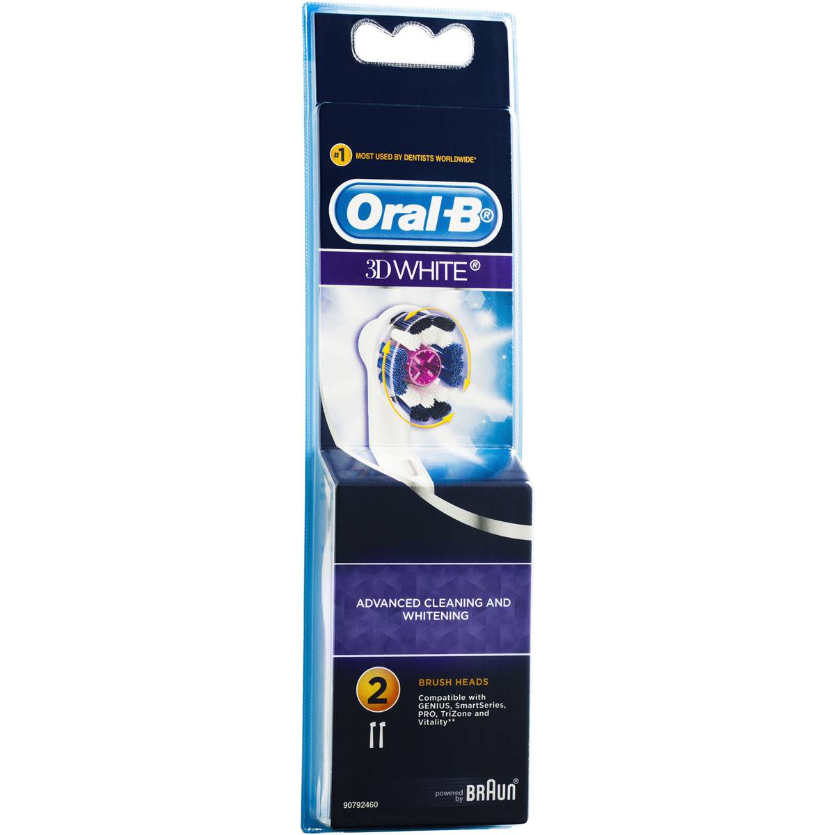 Oral-b Pro White Powered Toothbrush Heads 