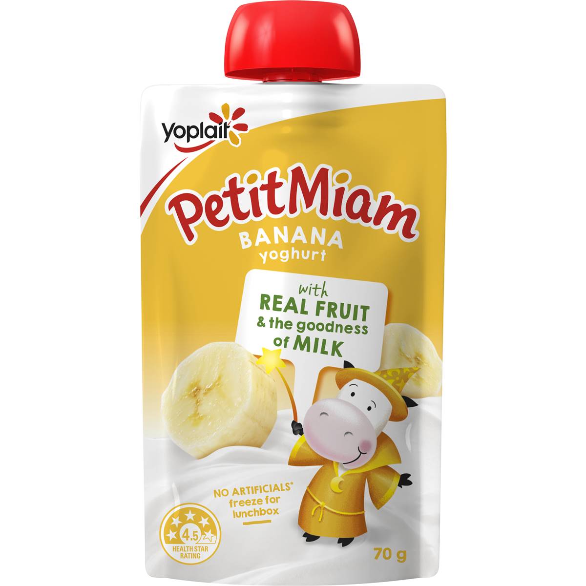 Yoplait Petit Miam Squeezie Yoghurt Banana