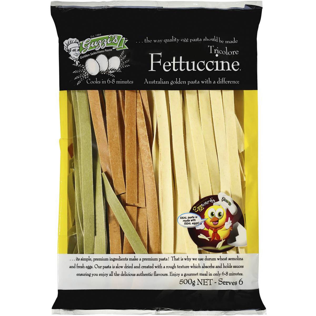 Golden Selections Fettuccine Tricolore Pasta