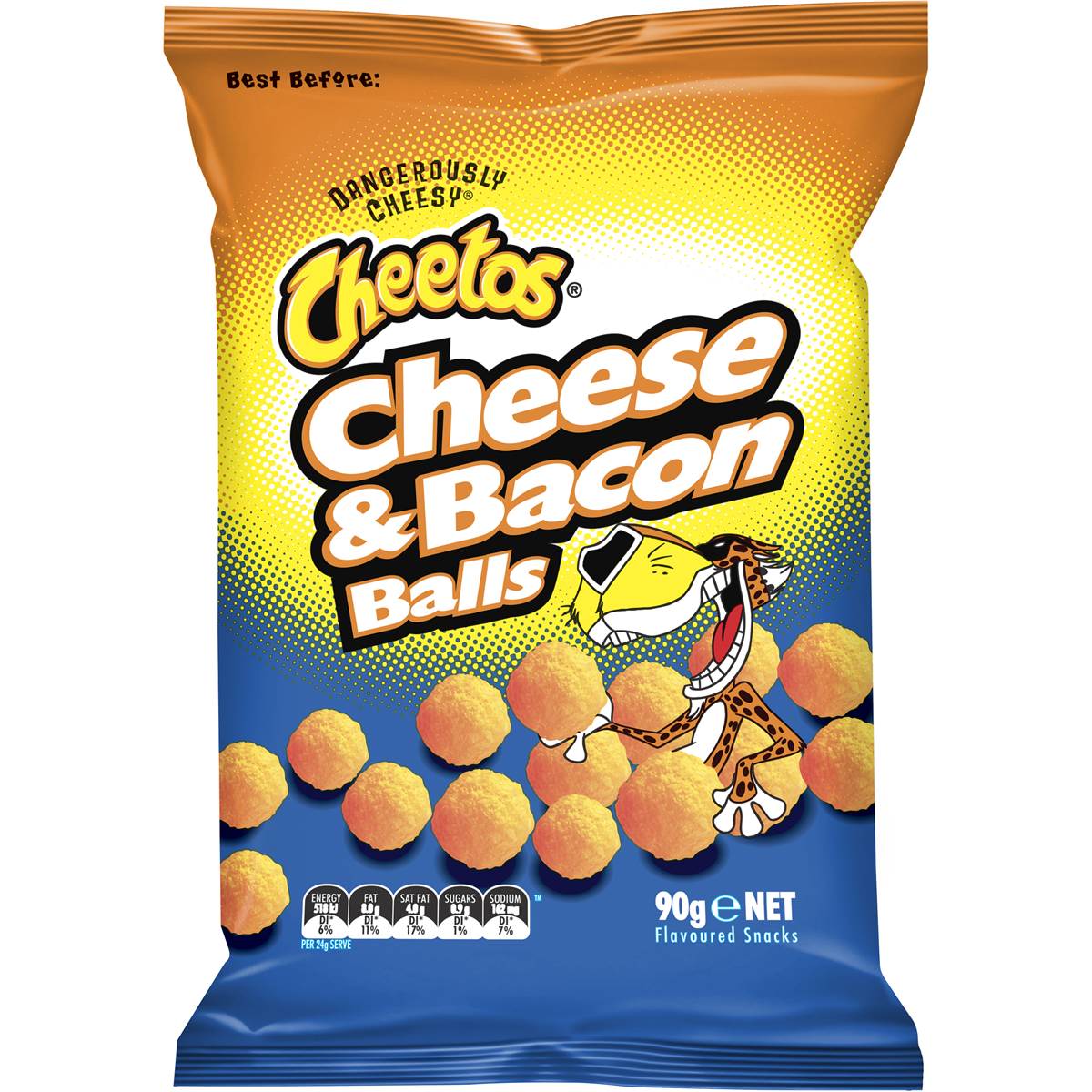 Cheetos Single Pack Cheese & Bacon Balls