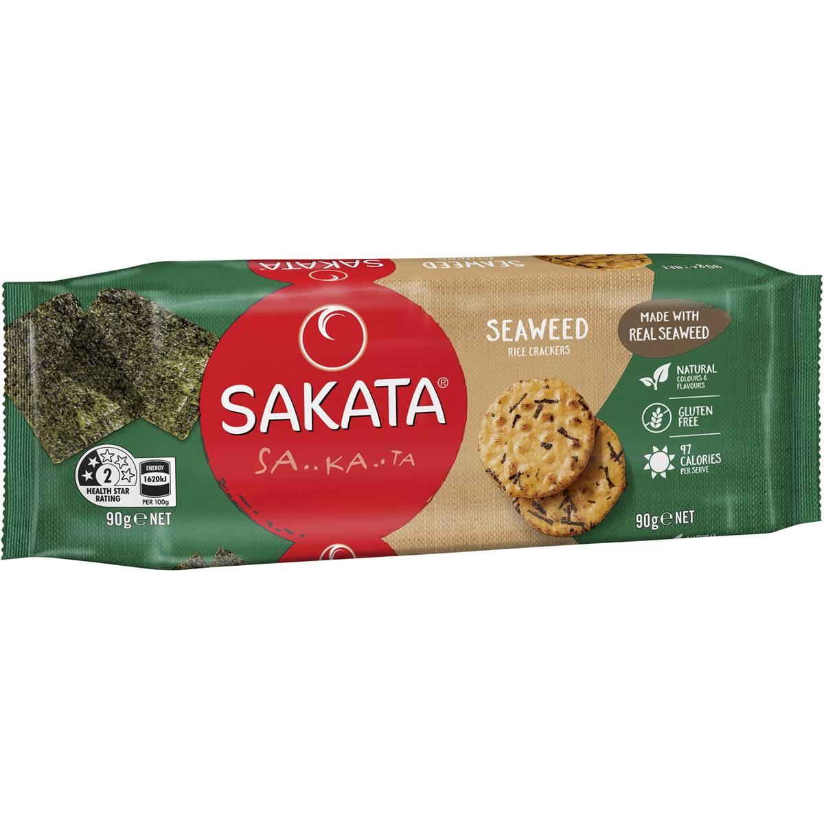 Sakata Rice Crackers Seaweed