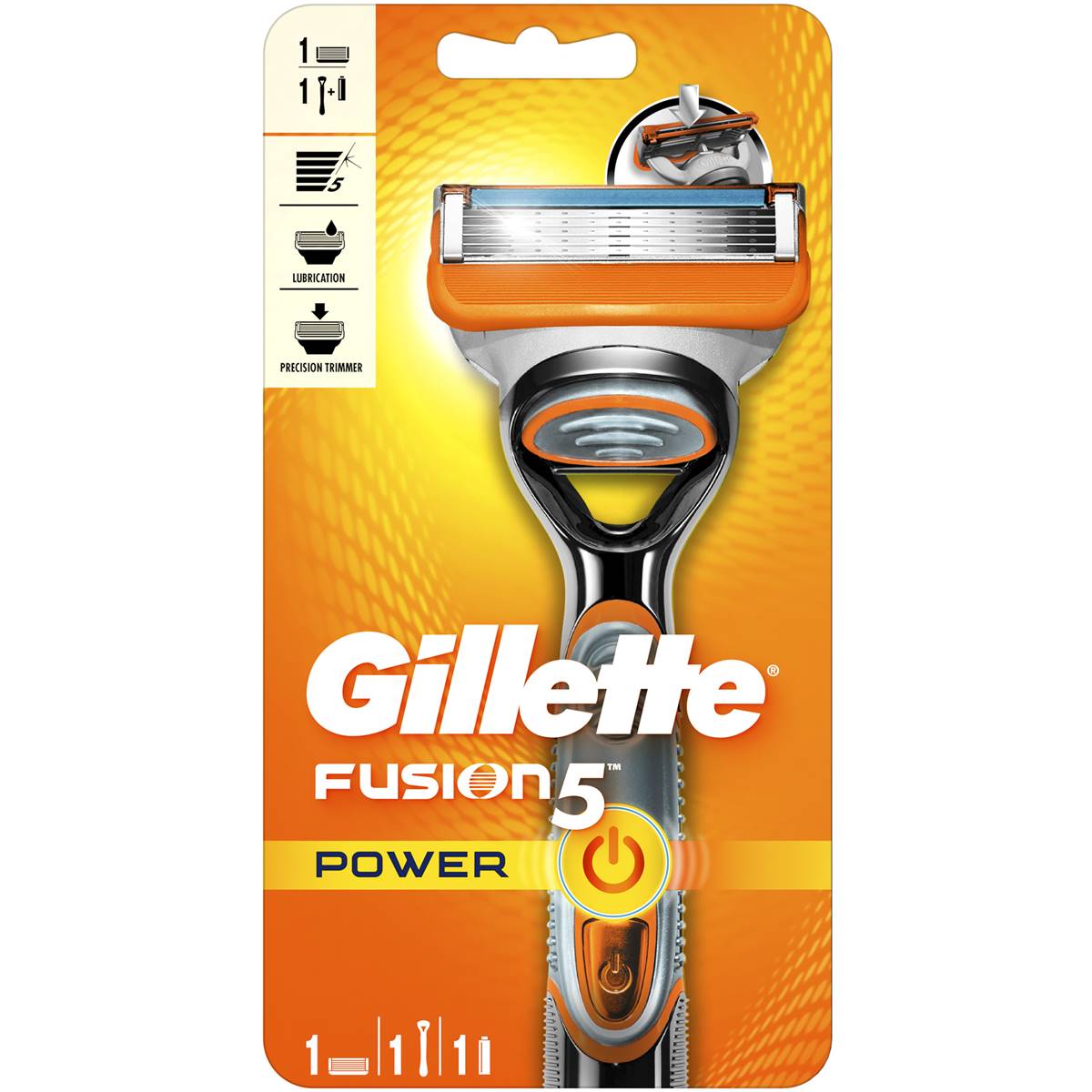 Gillette Fusion Power Shaving Razor & Battery