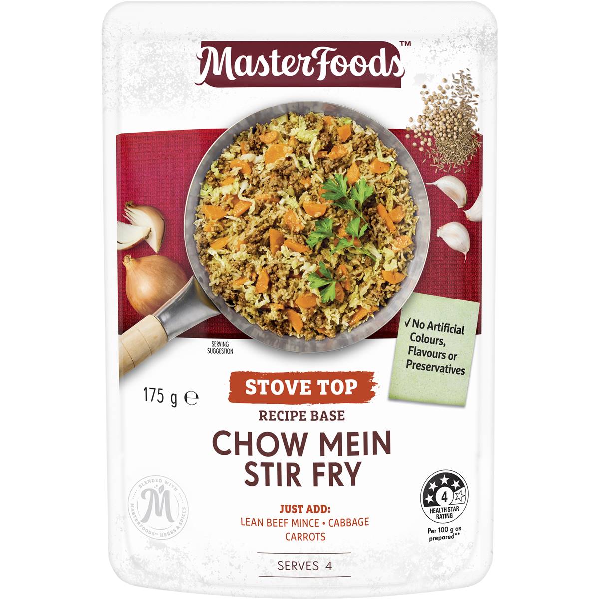 Masterfoods Recipe Base Chow Mein