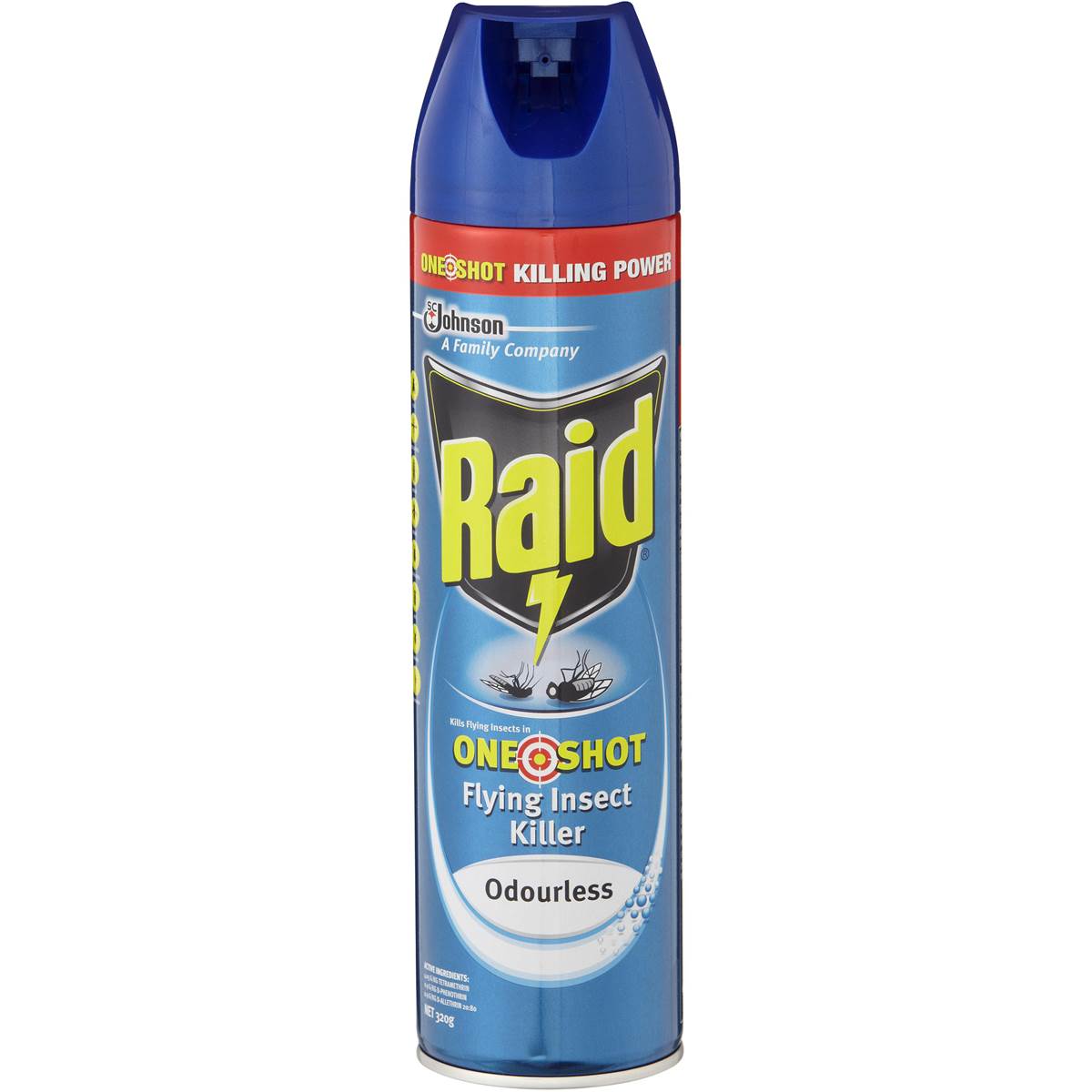 Raid Insect Spray One Shot Fik Odourless