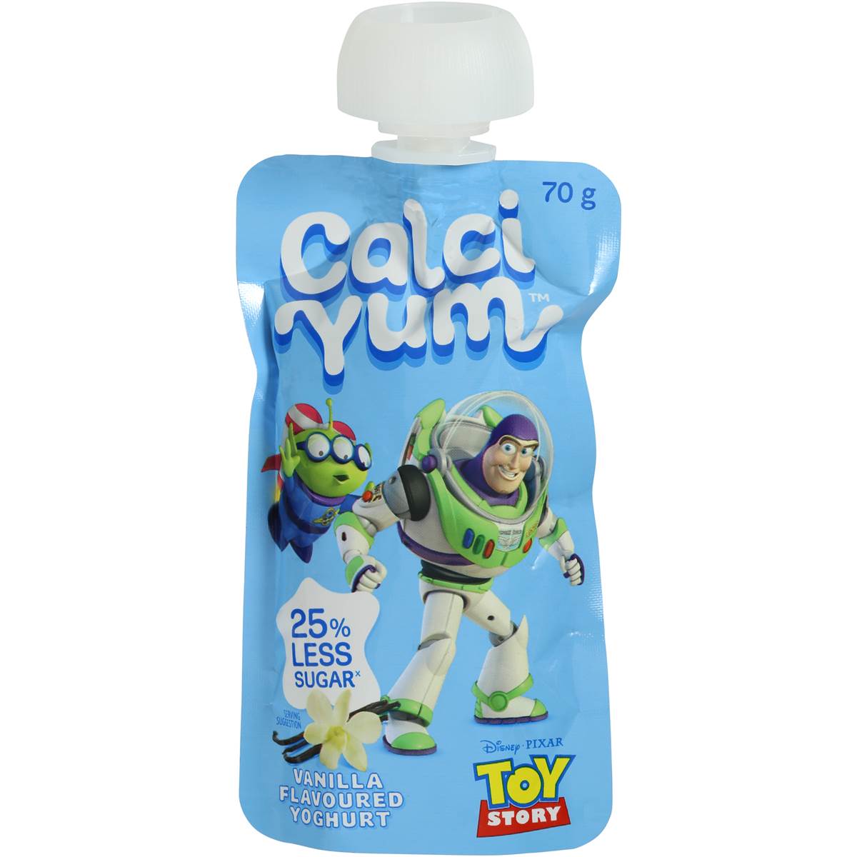 Calci Yum Kids Squeezie Vanilla Yoghurt