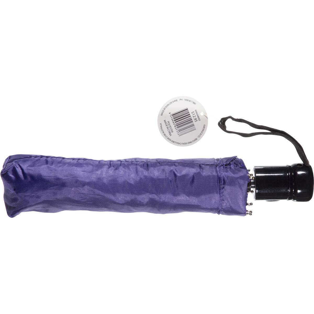 Unisex Weather Protection Automatic Umbrella Purple