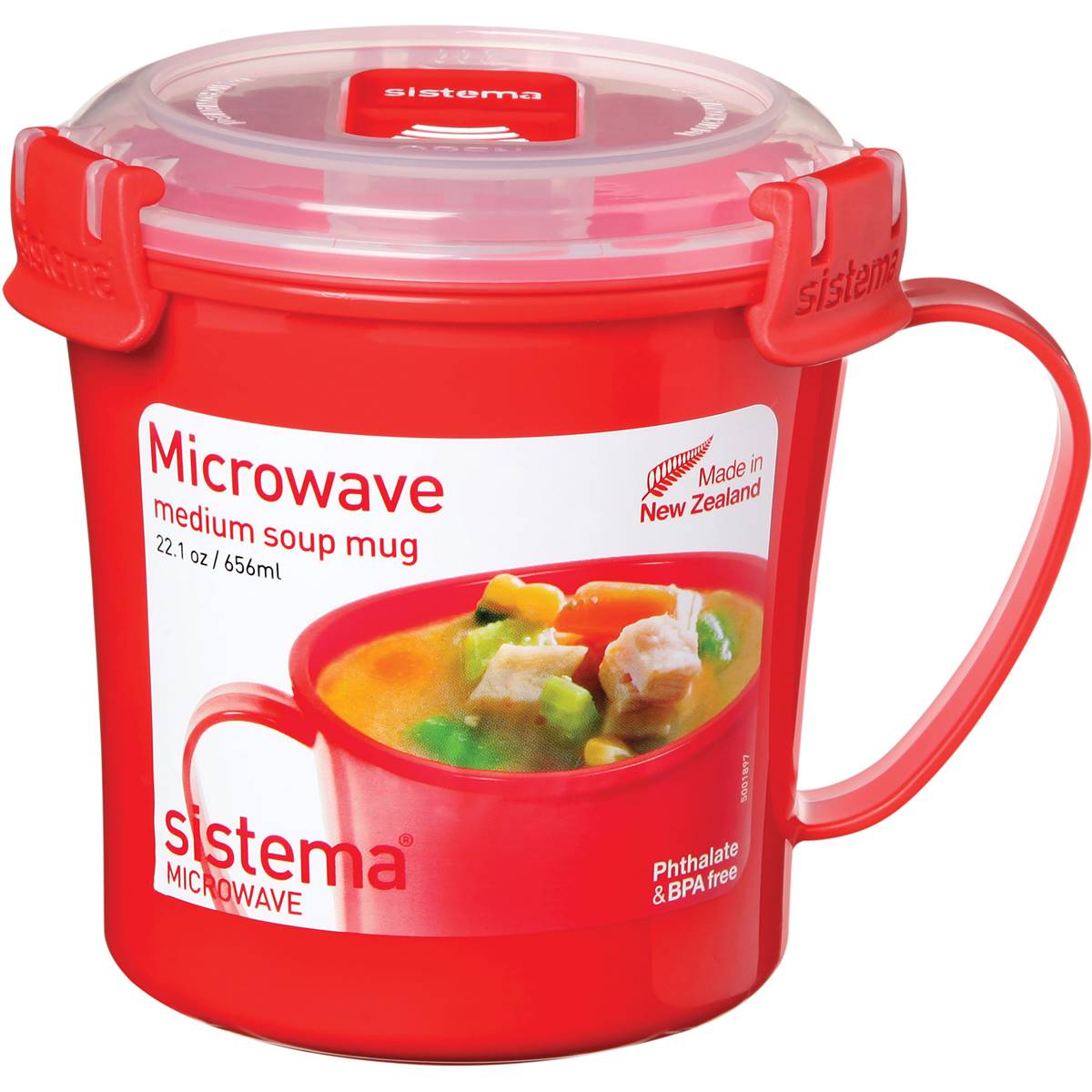 Sistema Plasticware Soup Mug To Go
