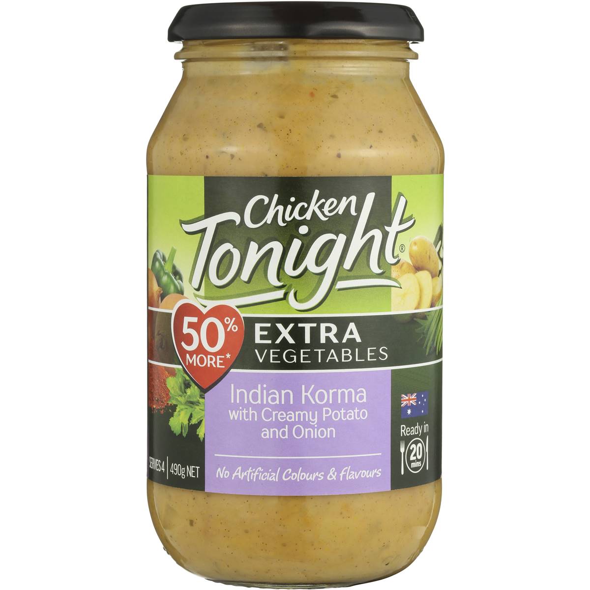 Chicken Tonight Simmer Sauce Extra Korma