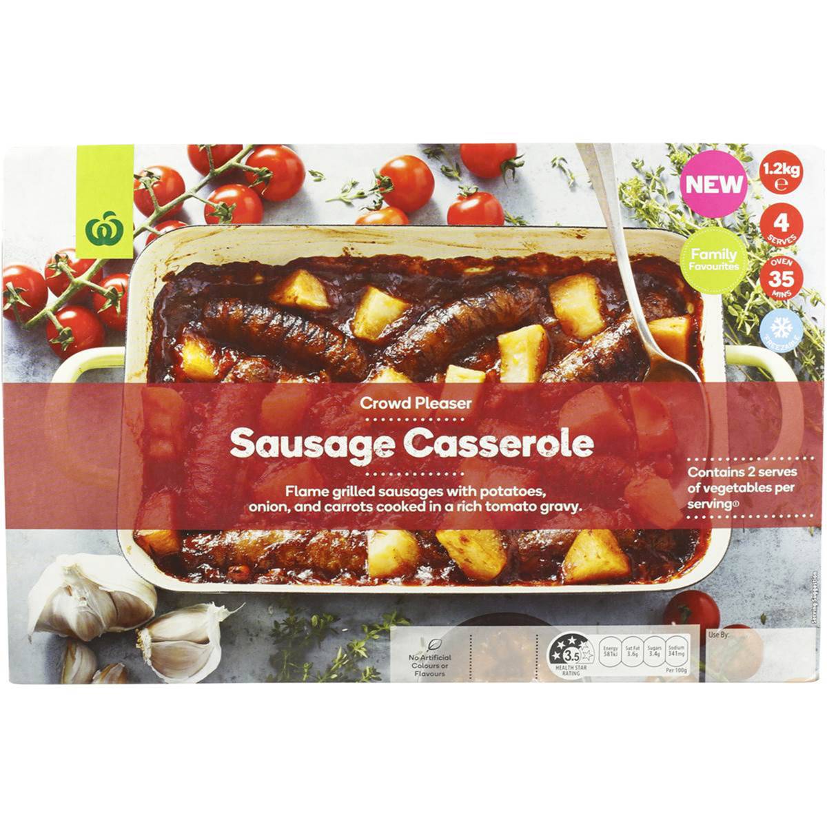 Woolworths Family Favourites Sausage Casserole