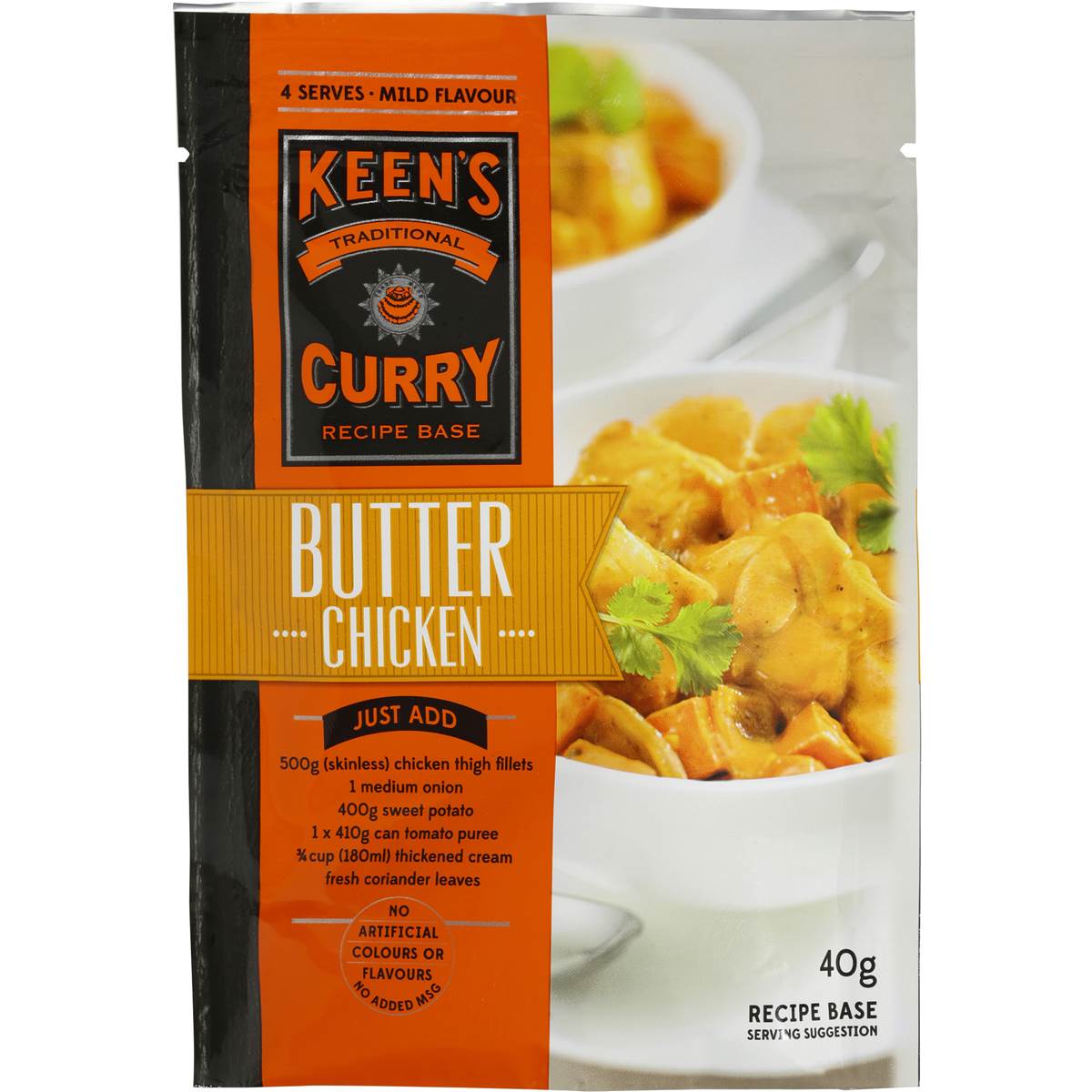 Keens Curry Recipe Base Butter Chicken