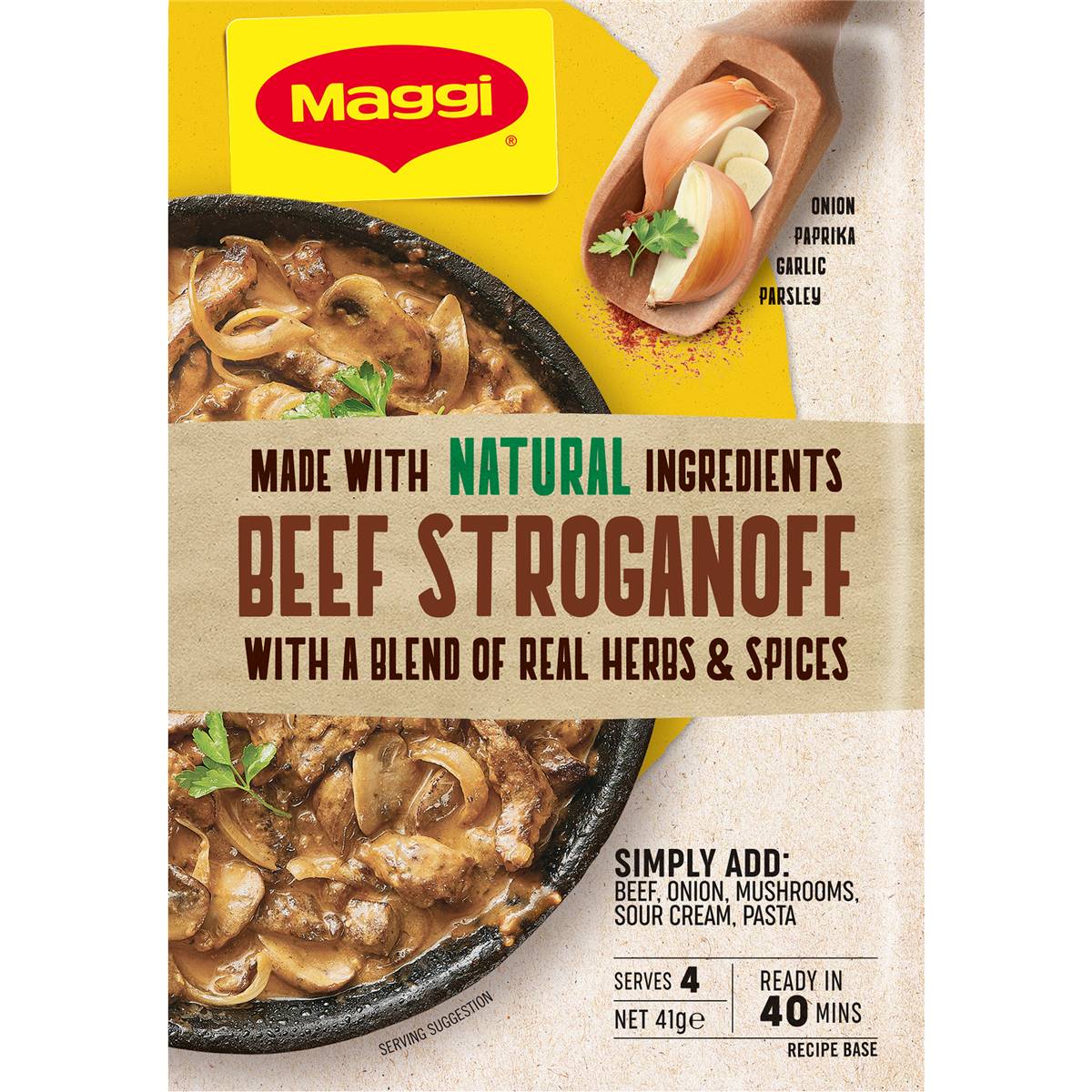 Maggi Stroganoff Recipe Base