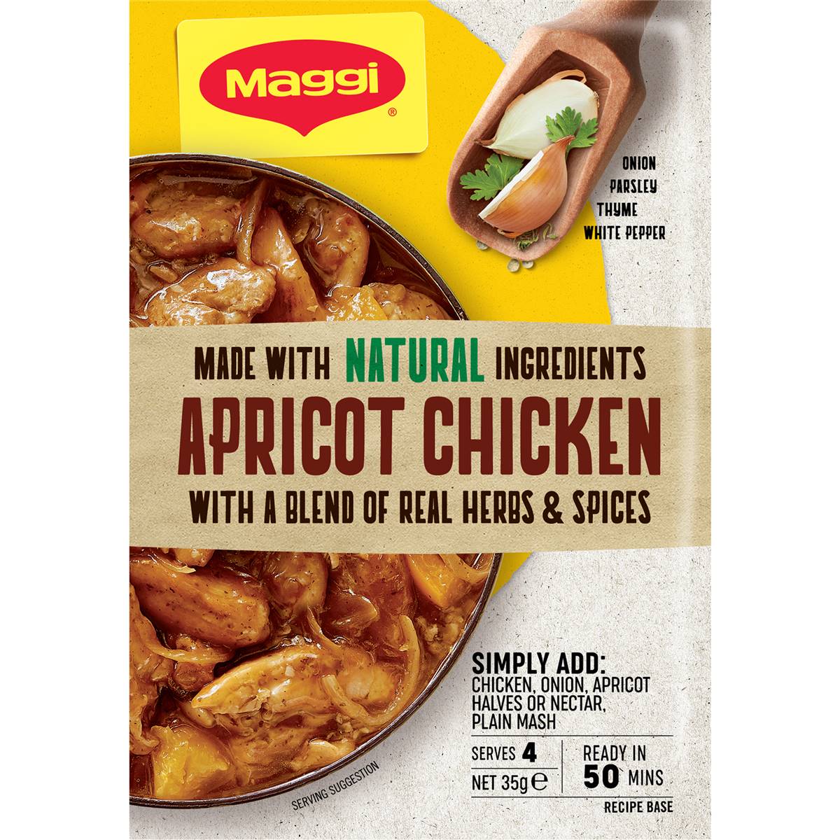 Maggi Apricot Chicken Recipe Base