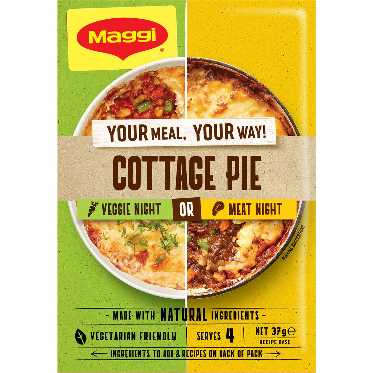 Maggi Mince Cottage Pie Recipe Base