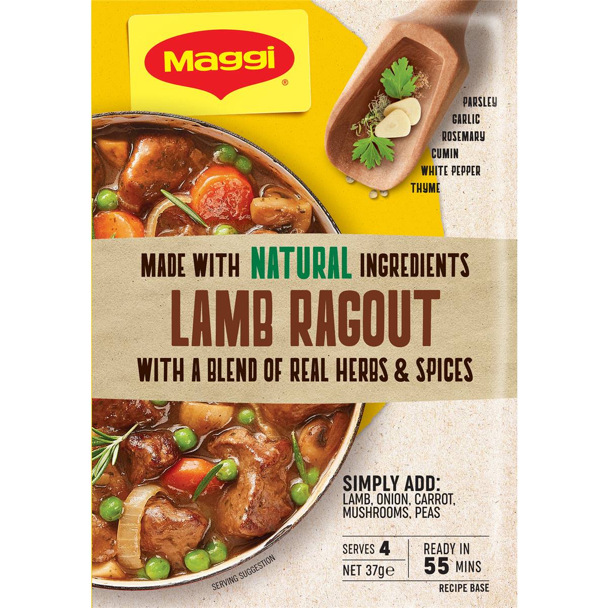 Maggi Lamb Ragout Recipe Base