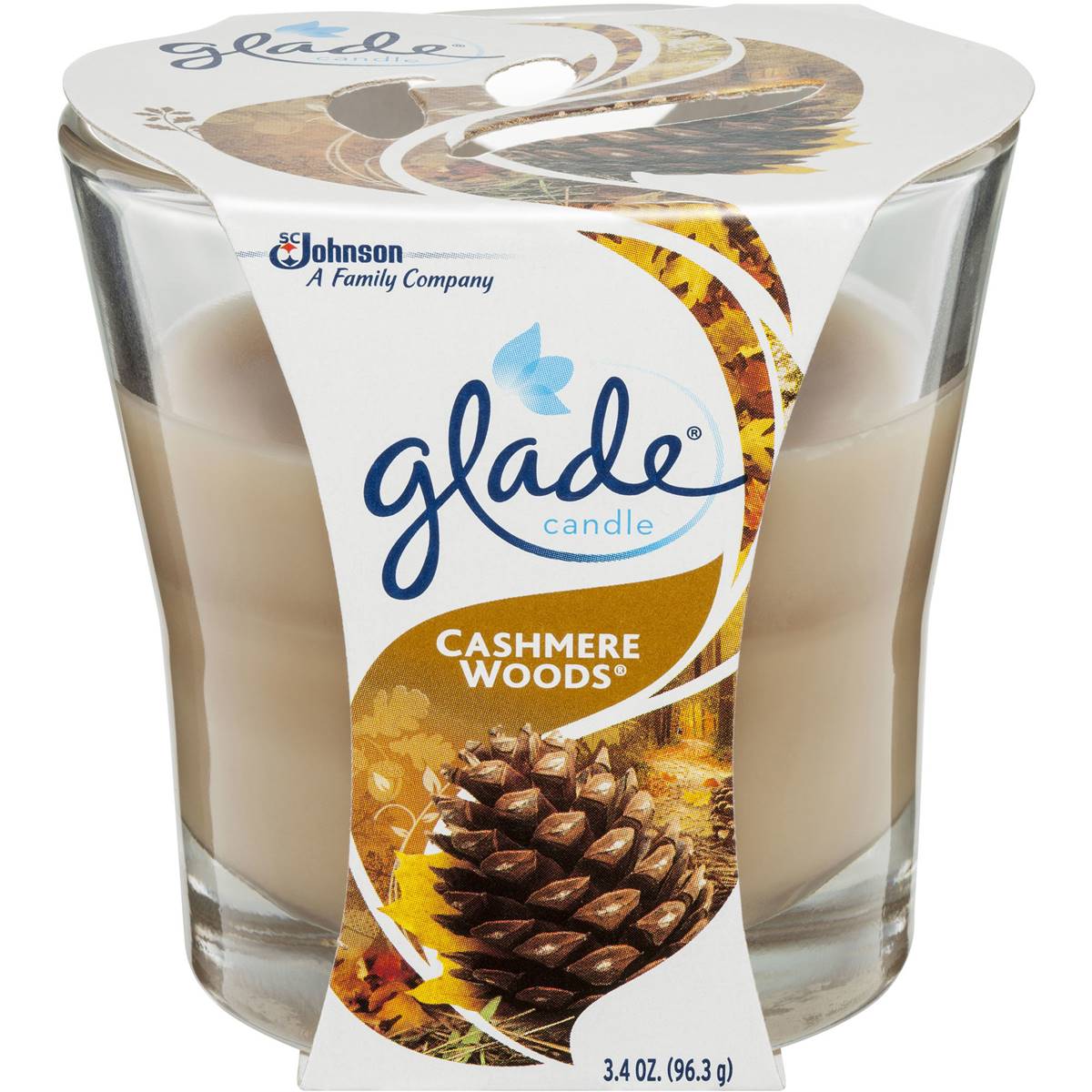 Glade Candle Cashmere Woods