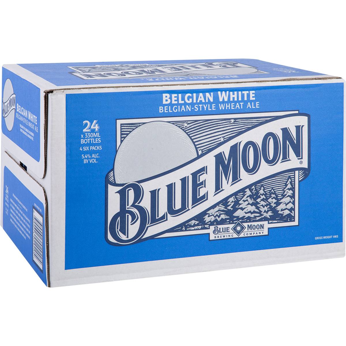 Blue Moon Belgian White Wheat Beer Bottles