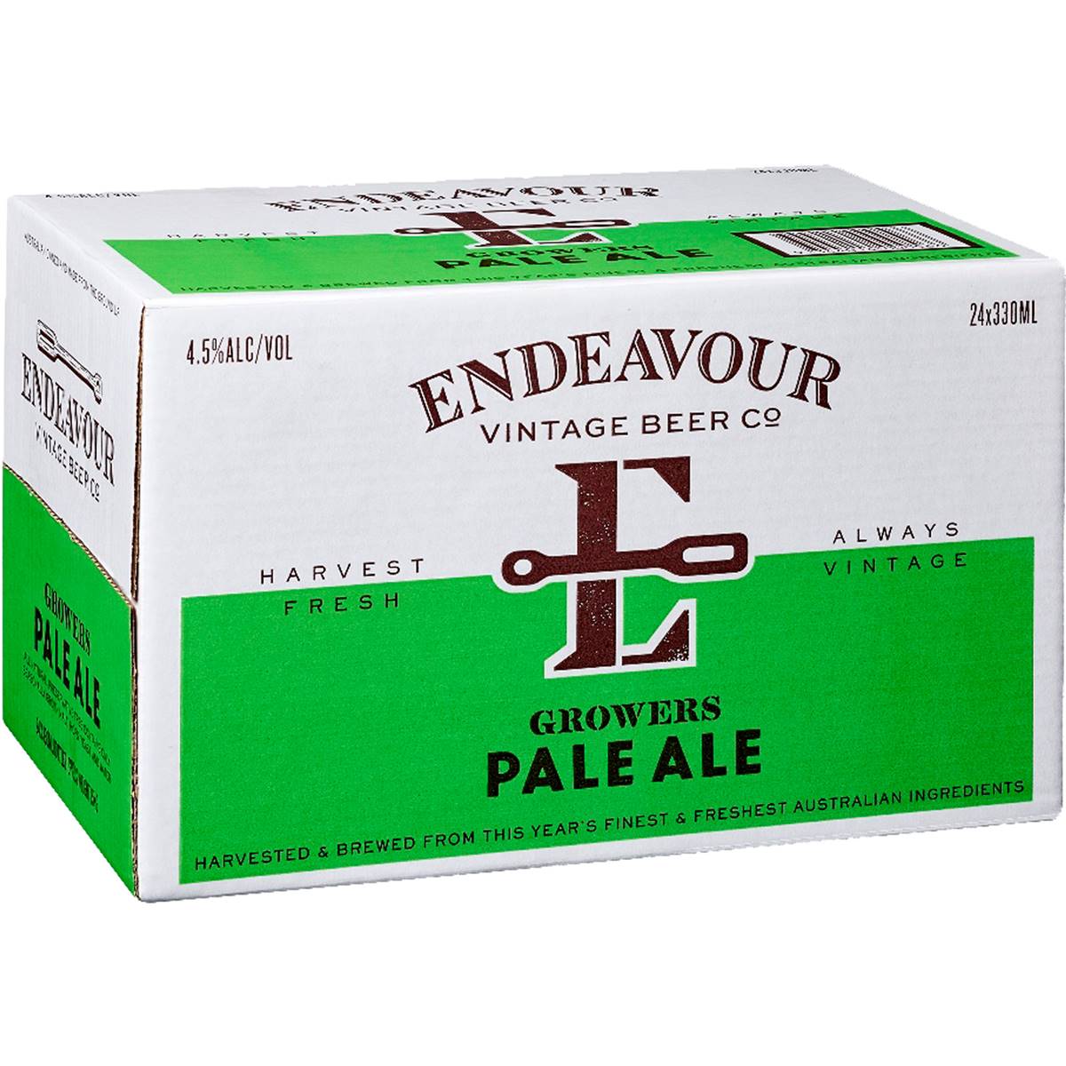 Endeavour Vintage Beer Co. Growers Pale Ale Bottles