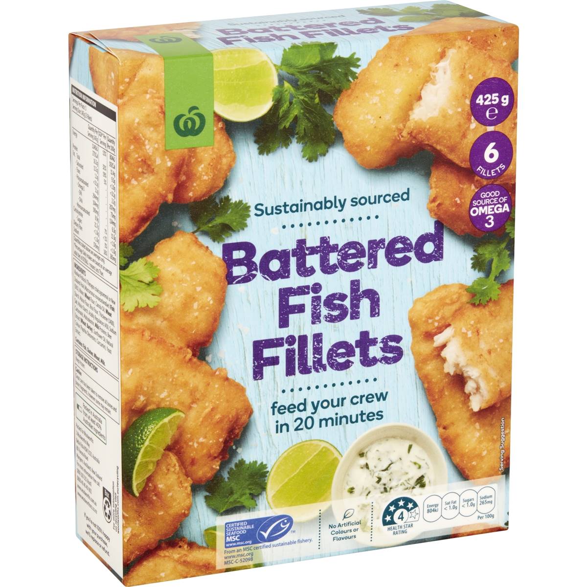Woolworths Select Battered Fish Fillets