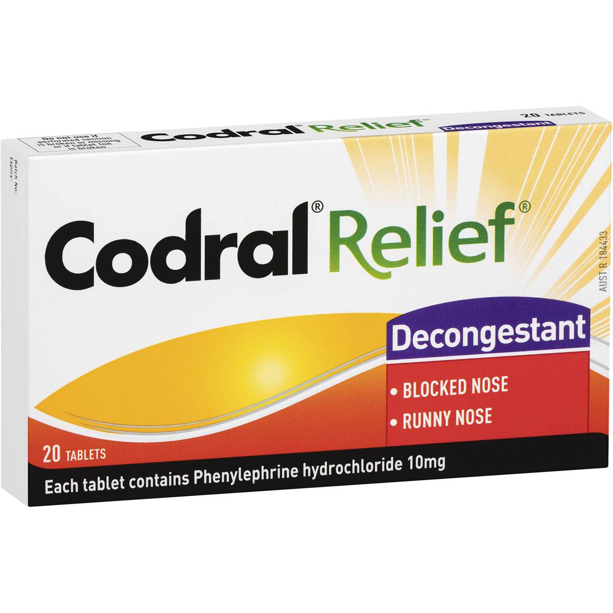 Codral Relief Decongestant