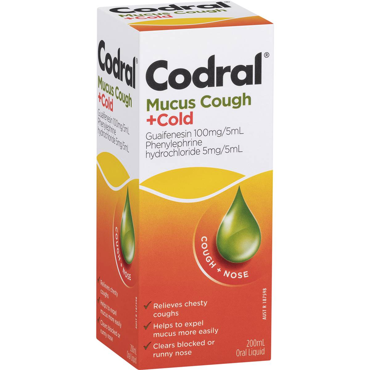 Codral Relief Mucus Cough & Cold