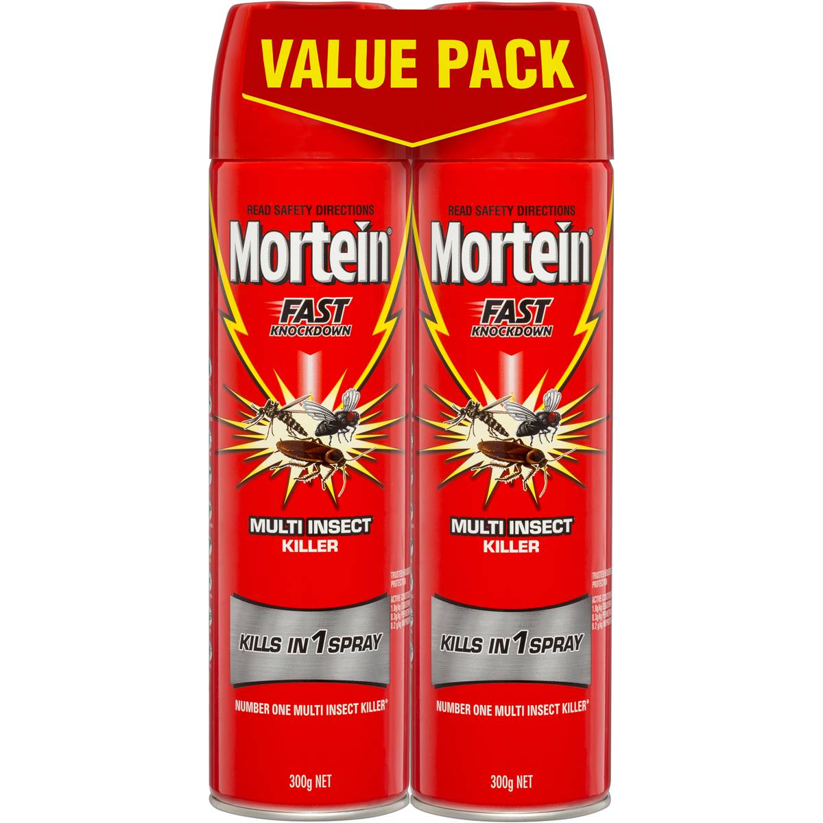Mortein Insect Spray Fast Knockdown Value Pack