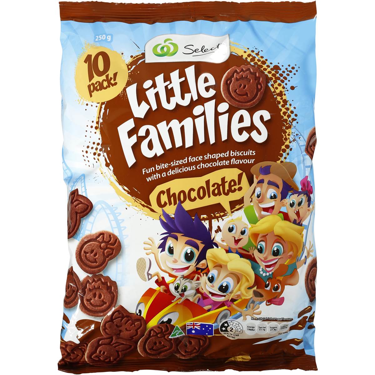 Woolworths Select Snacks Little Families Chocolate
